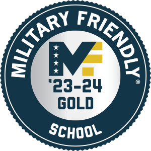 Military Friendly School, Gold, 2023-2024